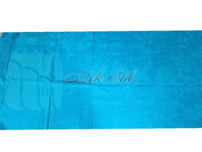 Хавлиени кърпи Outlet Преоценена плажна кърпа 90/180 цвят тюркоаз 